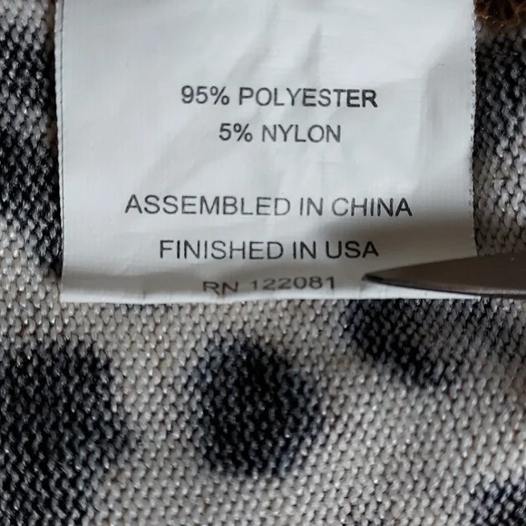 Bettie Page by Tatyana Brown & Tan Retro Leopard Print Crop Sleeve Cardigan XL - Picture 7 of 8